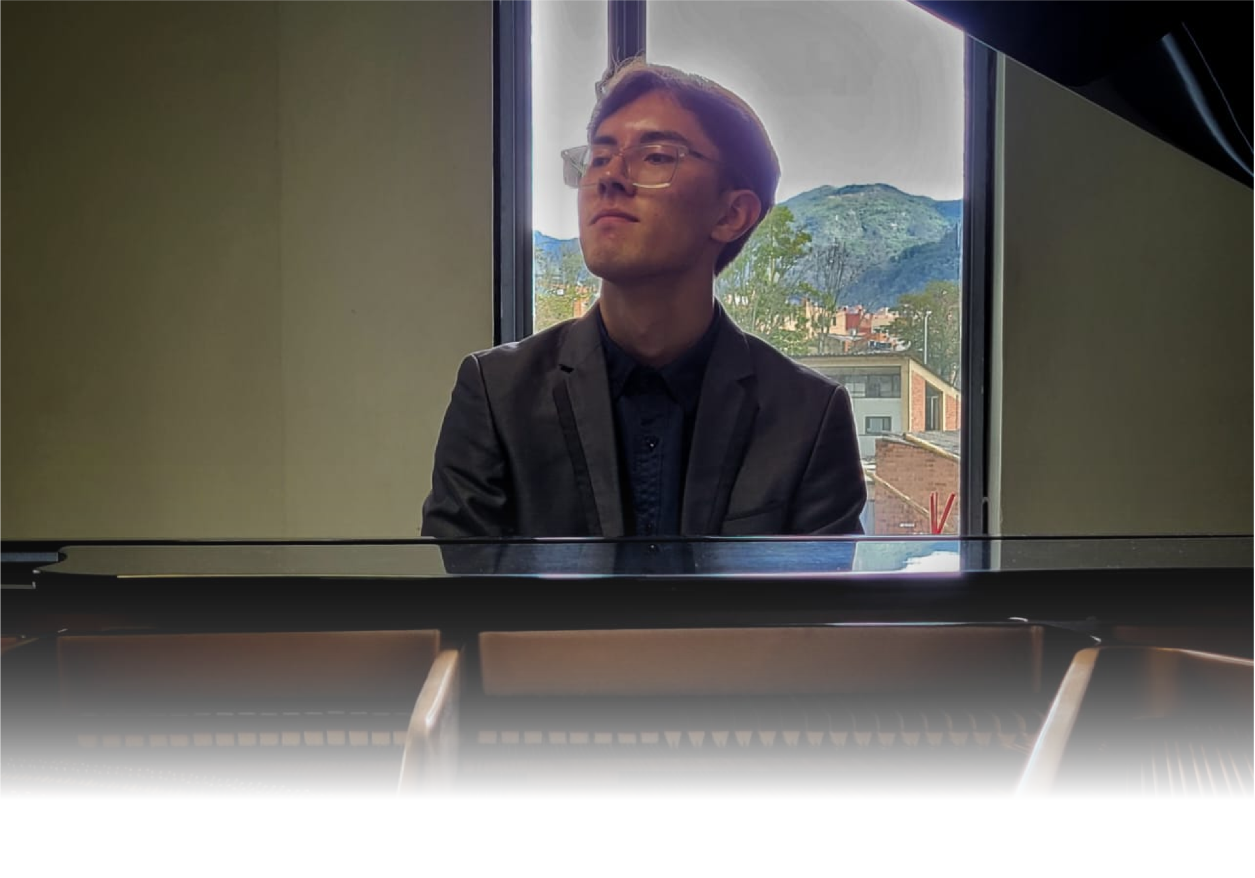 Pianista Cristian Mateo Jaimes Ramírez concertista invitado al Piano Summer Camp.