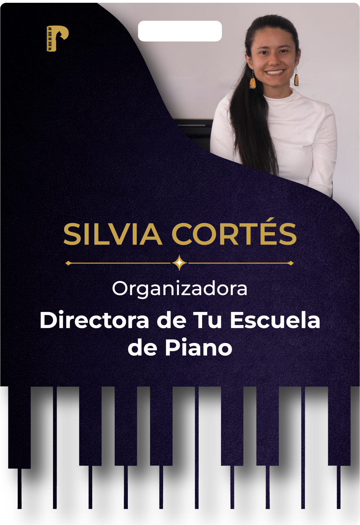 Silvia Cortés directora de Tu Escuela de Piano y fundadora del Piano Summer Camp.